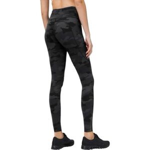Lululemon Fast and Free High-Rise Tight Reflective Heritage Camo 365 Size 6